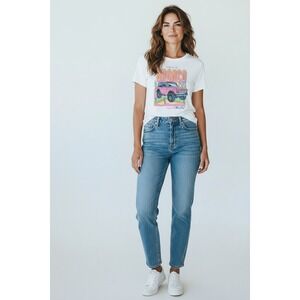 Official Ford Bronco T-Shirt SZ S WHite Off-Road 4x4 Short Sleeve Truck Tee #362